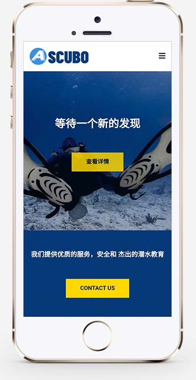 (自適應(yīng)手機(jī)端)水上運(yùn)動(dòng)設(shè)備pbootcms網(wǎng)站模板 潛水服務(wù)公司網(wǎng)站源碼下載