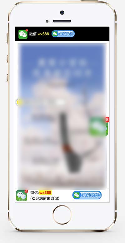 (獨立手機版)落地頁單頁pbootcms模板 營銷推廣落地頁網站源碼下載