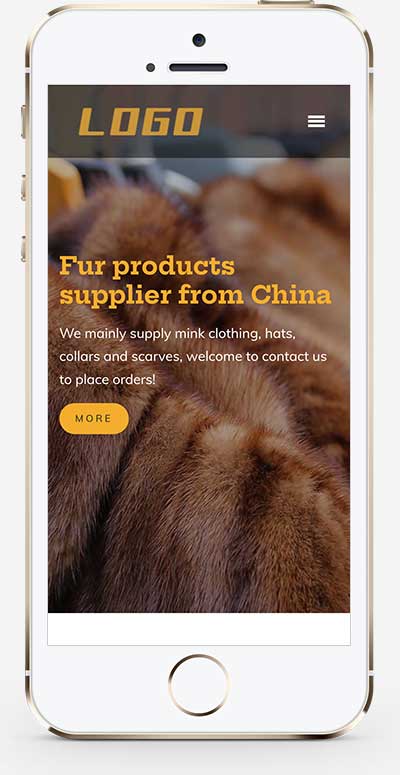 (自適應手機端)女裝服裝類外貿網站pbootcms模板 外貿英文網站源碼下載