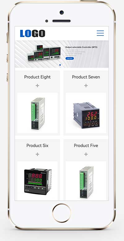(自適應手機版)英文外貿網站模板 - 帶三級子目錄