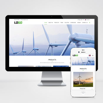  (自適應手機端)通用外貿網站模板 中英文網站源碼 - 帶三