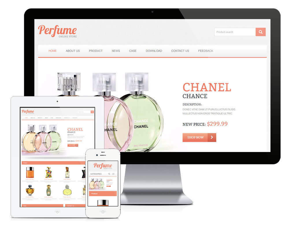 香水外貿企業響應式英文網站模板(圖1) 1.jpg