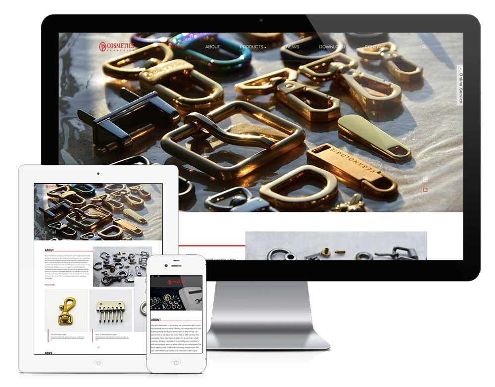 響應(yīng)式金屬鐵鉤制品外貿(mào)企業(yè)網(wǎng)站模板